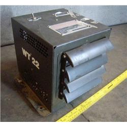 (2) ELECTRICAL SPACE HEATERS, 1. 5 KW, 115 AC VOLTS, 1 PH, 50-60 HZ, MDL-P15D, TYPE HEAD/ FAN.