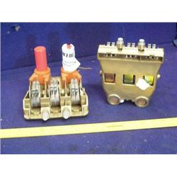 (11) CABLE REELING MACHINES, (4) CABLE REELS, (2) HOLDERS, DUST BOOTS WITH 2 CLAMPS, (1) RETAINING R