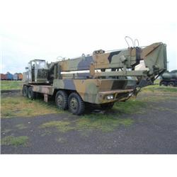 P & H HARNISCHFEGER MDL T-250 TRUCK MOUNTED 25 TON CRAVE SN 41780, DETROIT DIESEL ENGINE, ODOMETER I