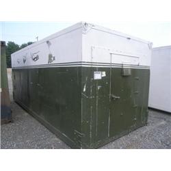 NON EXPANDABLE SHELTER DIMENSIONS 237" X 95" X 95", MFR/ MDL UNKNOWN