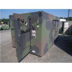 MAGLINE MDL S-280 B/ G ELECTRICAL EQUIPMENT SHELTER NON EXPANDABLE DIMENSIONS 147" X 87" X 84", W/ (