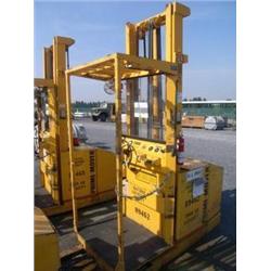 THE PRIME-MOVER CO MDL OF30C ELECTRIC ORDER PICKER LIFT SN 195166, 3, 000 LB CAPACITY, W/ GNB C-LINE