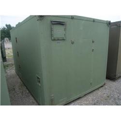 TWIN MFR MDL S-280/ G NON EXPANDABLE SHELTER DIMENSIONS 147" X 87" X 83"