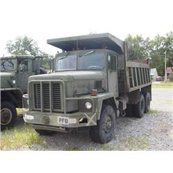 1974 INTERNATIONAL HARVESTER CO MDL F-5070 20-TON 6 X 4 DUMP TRUCK MLG 27, 842 W/ CUMMINS DIESEL ENG