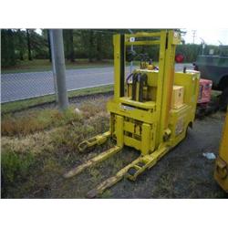 PLYMOUTH LOCOMOTIVE WORKS, MDL: RRH-DD, SN: 16556, TRUCK- FORK-REACHING AND TIERING ELECTRIC, NARROW