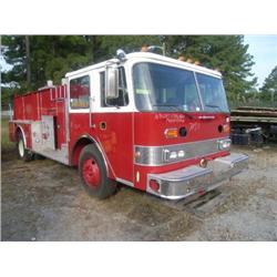 PIERCE, MDL: PIERCE ARROW, SN: E-4459-03, 1998 FIREFIGHTING TRUCK, CAPACITY 1000 GPM, 038995 MILES,