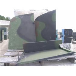 (160) APPRX SWINGING METAL DOORS IN 9 TRIWALLS.