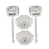 Image 6 : NEW Classic 14K White Gold 0.80 ctw GIA Round Brilliant Cut Diamond Stud Earring