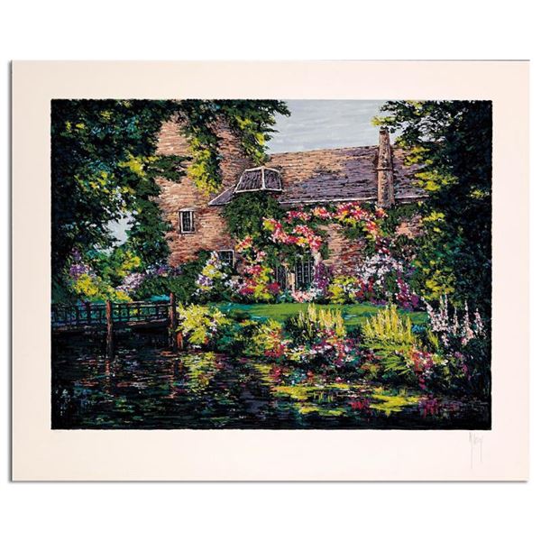 Old Mill Garden by Mark King (1931-2014)