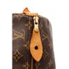 Image 8 : Louis Vuitton Brown Monogram Canvas Leather Speedy 30 Satchel Bag