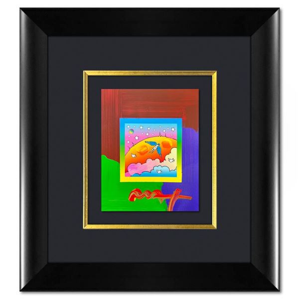 Angel with Clouds by Peter Max