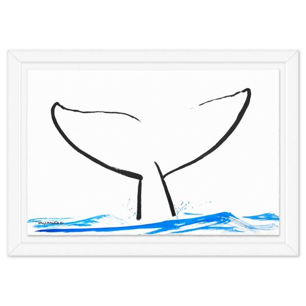 Whale Tail by Wyland Original