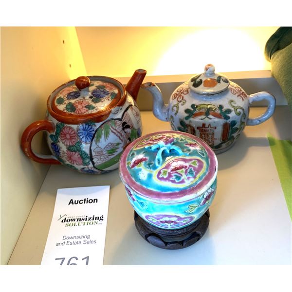 Asian Tea Pots A