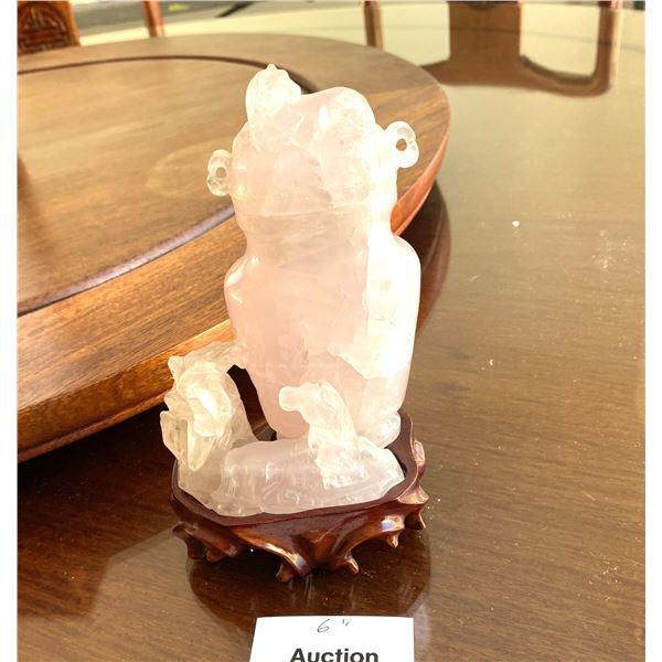 Rose Quartz Carvings A
