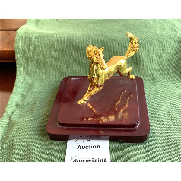 Risis Gold Plated Horse A