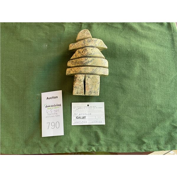 Iqaluit Stone Inukshuk by Pat Mathewson  A