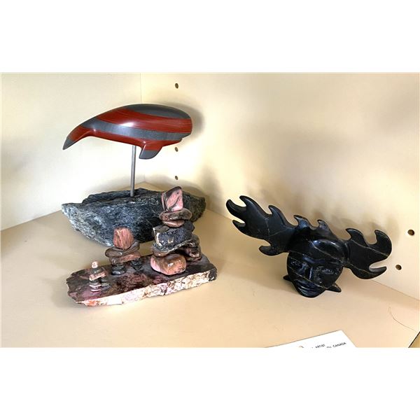 Indigenous Figurines Including Turaq Ragee  A