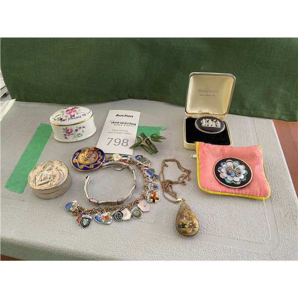 Trinket Boxes, Wedgewood A