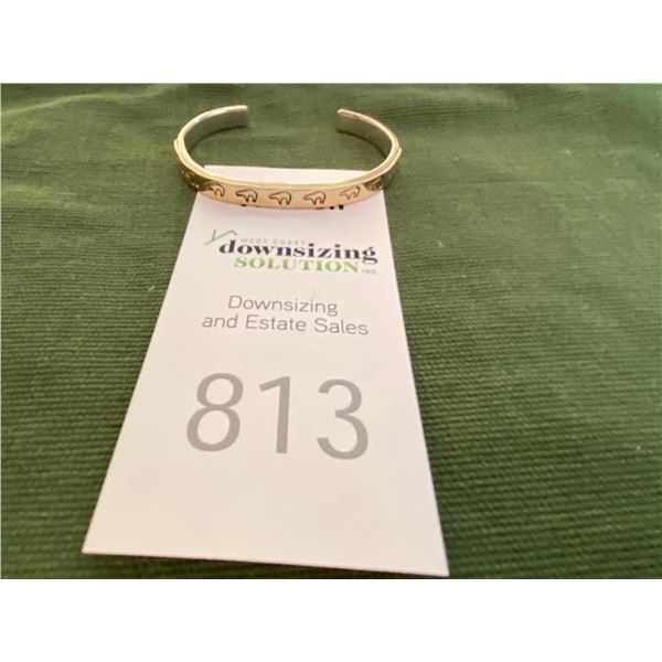 Gold Plated over Sterling Bracelet A