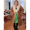 Image 1 : Sheepskin Leather and Suede Coat A