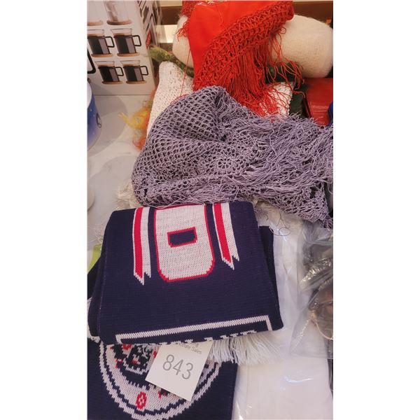 Wool Scarves, Shawls A