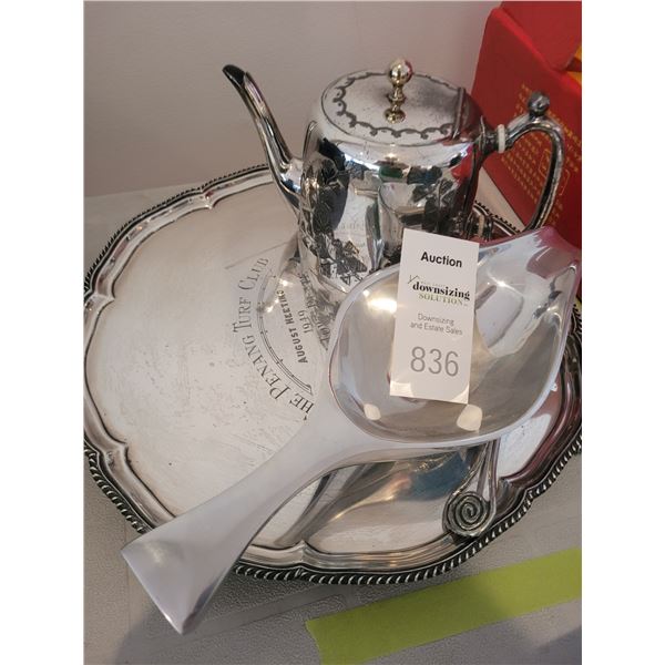 Silver plated Tea Set and moreA