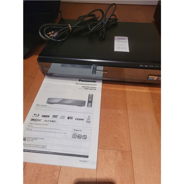 Panasonic Blue-Ray Disc Player A