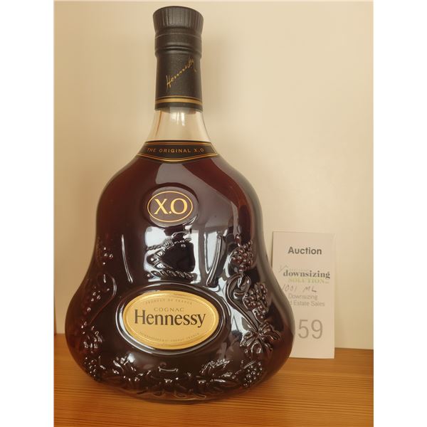 Unopened, Hennessy cognac XO A