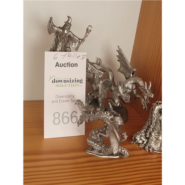 Pewter mythical miniatures A