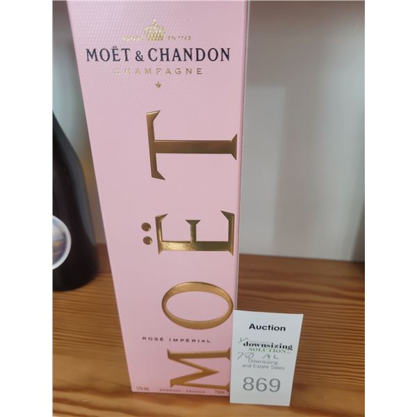 Unopened, Moët Champagne  A