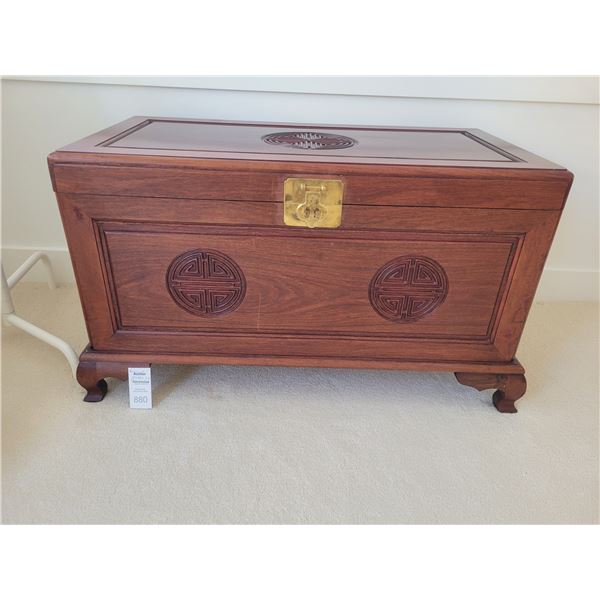 Large Asian Rosewood Chest C