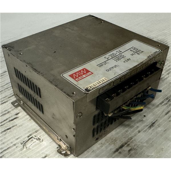 Mean Well #S-200-24 Single Group Switching