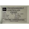 Image 7 : (2) Toshiba #EX500 Programmable Controllers