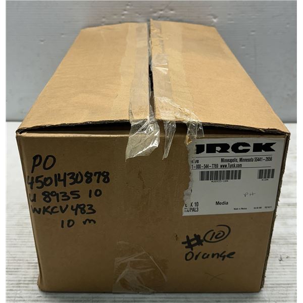 Lot of (10) Turck #WKCV 483-10M / U8935-10 Cables