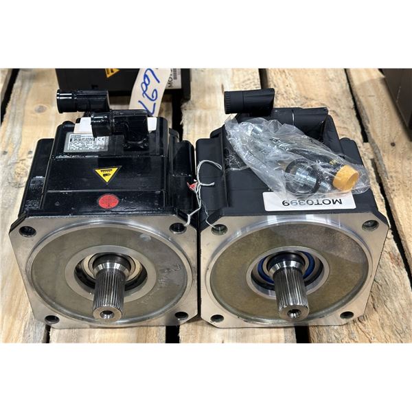 (2) Kuka #1FK7100-5AZ91-1ZZ9-Z Siemens Servo Motors