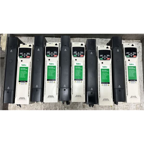 (5) Nidec Control Techniques #M400-054 00270 A 20/20hp 380-480V Inverter AC Drives