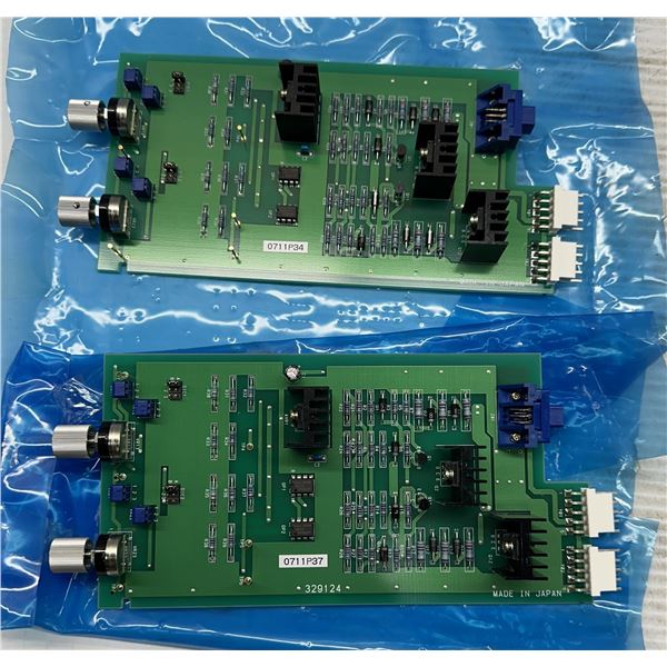 Lot of (2) Sanki #0711P34 & 0711P37 Circuit Boards
