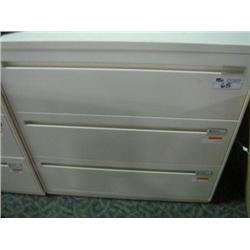 Kimball 3 Drawer Lateral File Cabinet