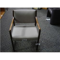 Alma Walnut Frame Client Chair