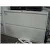 Image 1 : White 2 Drawer Lateral File