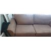 Image 4 : BEIGE SOFA/HIDE-A-BED MICRO FIBRE - EXELLENT SHAPE