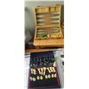 Image 1 : LARGE CHESS AND BACK GAMMON SET PLUS DAY TIMER
