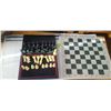 Image 2 : LARGE CHESS AND BACK GAMMON SET PLUS DAY TIMER