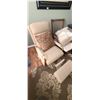 Image 5 : BEIGE RECLINER AND ROCKING CHAIR WITH GLIDER AND OTTOMAN