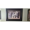 Image 2 : LARGE FRAMED ELEPHANT PRINT 34"X 48"
