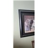 Image 8 : LARGE FRAMED ELEPHANT PRINT 34"X 48"