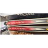 Image 5 : SET OF ROSSIGONL 10.4 SKI'S, COAT, PLUS PROJECTOR SCREEN AND MISC ITEMS