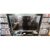 Image 3 : 54" LG TV, SONY DVD PLAYER, REMOTES, SPEAKERS, AND TV  STAND/CABINET