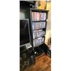 Image 9 : 54" LG TV, SONY DVD PLAYER, REMOTES, SPEAKERS, AND TV  STAND/CABINET
