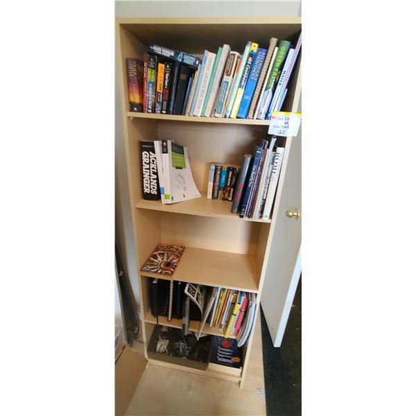 ALL CONTENT ON BOOK SHELF AND BOOK SHELVE